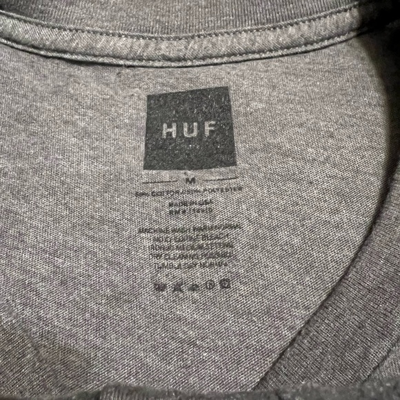Men’s HUF Henley T-Shirt Size M - Picture 5 of 5